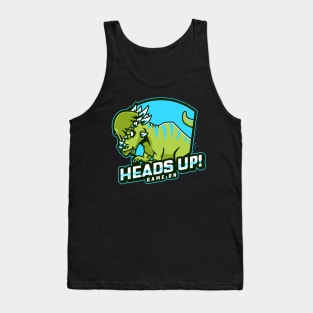 Heads Up Game On Dinosaur Tank Top